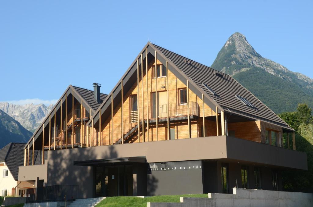 Hotel Sanje Ob Soci ***/**** Bovec Eksteriør billede