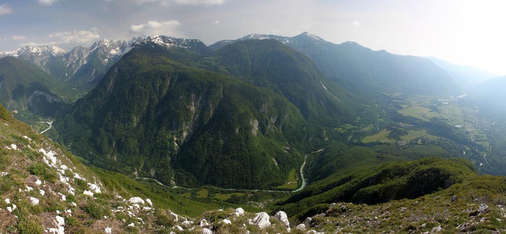 Hotel Sanje Ob Soci ***/**** Bovec Eksteriør billede