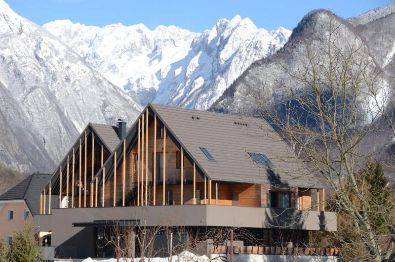 Hotel Sanje Ob Soci ***/**** Bovec Eksteriør billede